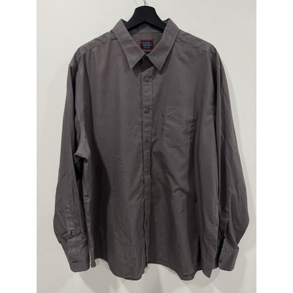 UNTUCKIT Sangiovese Shirt Mens 2XL Gray Wrinkle Free Button Down Long Sleeve - Picture 2 of 7